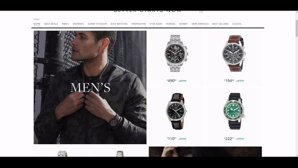 citizen watch store video