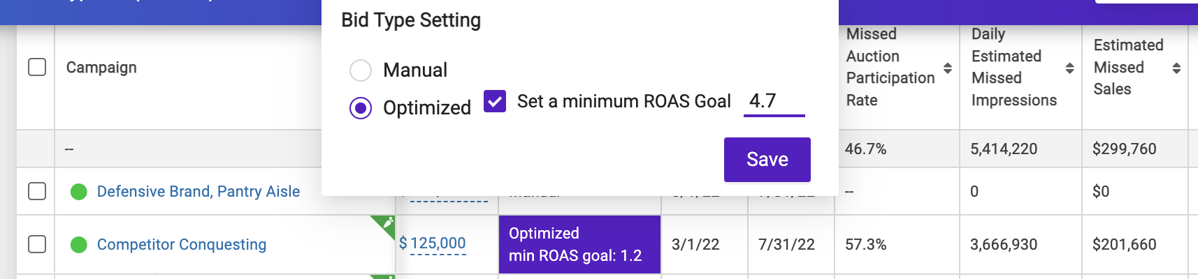 Retail Media Bid Automation MobiusX